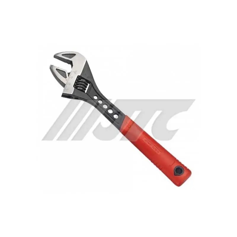 JTC-541510 NON-PROTUDING ADJUSTABLE WRENCH WITH COMFORT GRIP - Click Image to Close